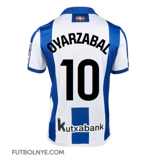 Camiseta Real Sociedad Mikel Oyarzabal #10 Primera Equipación 2024-25 manga corta